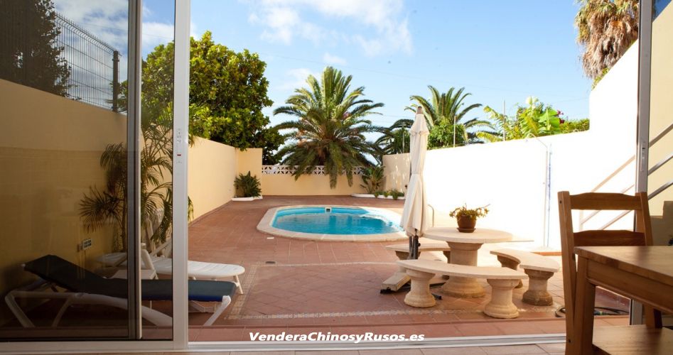 Chalet con piscina privada en Tenerife